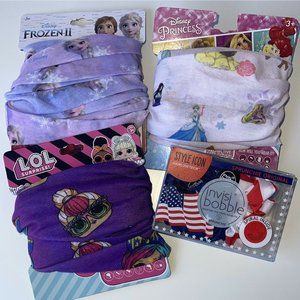 Frozen II, Disney Princess, LOL, & SCUNCI HAIR BUNDLE 1 GREAT Stocking Stuffer
